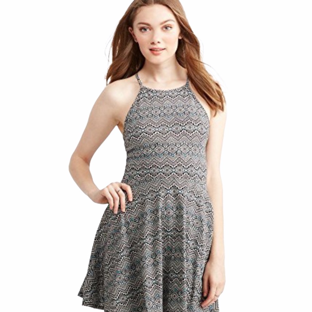 NEW. Women’s High Neck Tribal Print